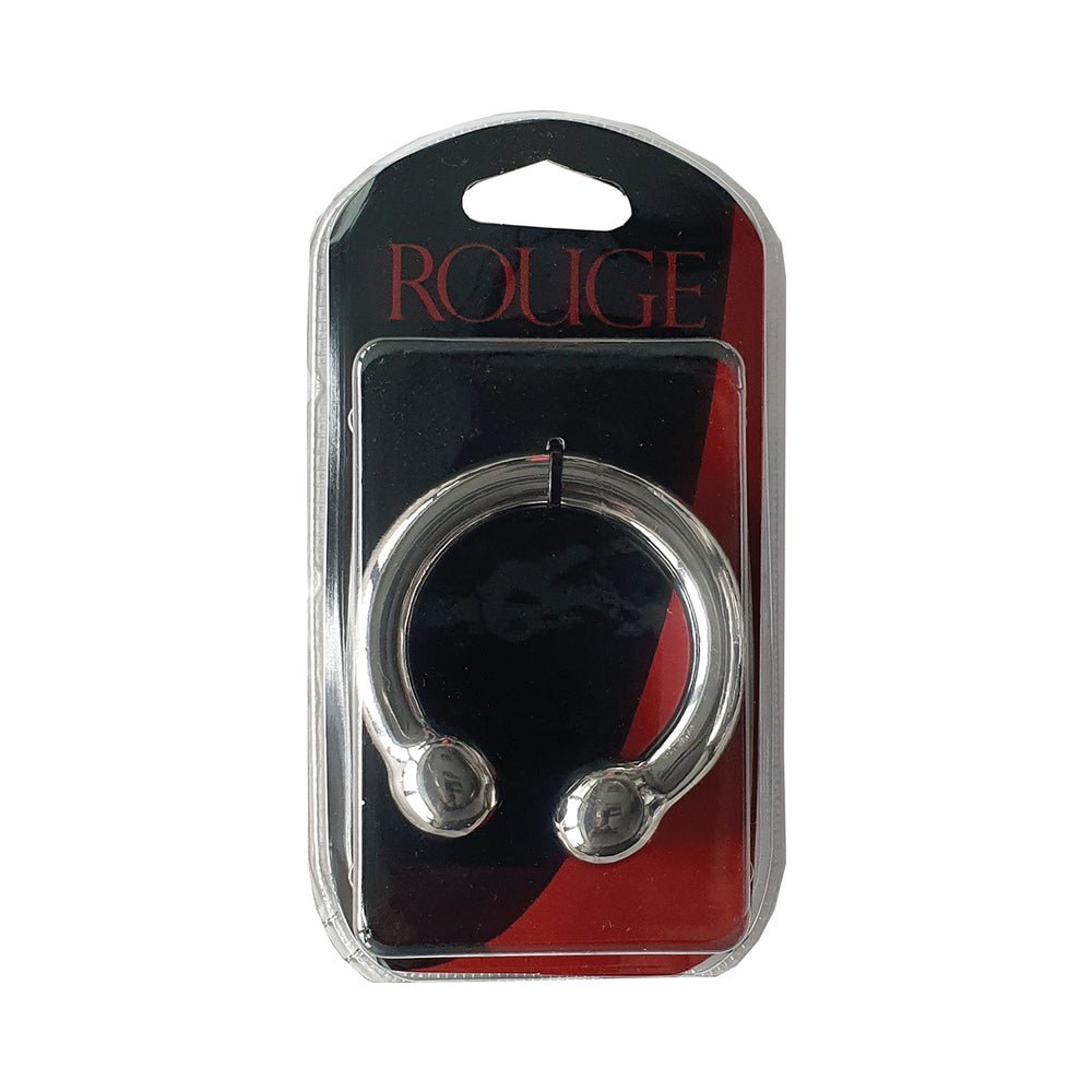 rouge-stainless-steel-horseshoe-cock-ring-50mm Rouge Stainless Steel Horseshoe Cock Ring (50mm) - Image 1