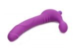 Royal Revolver Vibrating Strapless Strap- on Dildo - Purple - Image 2