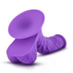 Ruse Magic Stick Dildo – Purple, Platinum-Cured Silicone, Suction Cup Base - Image 2