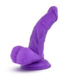 Ruse Magic Stick Dildo – Purple, Platinum-Cured Silicone, Suction Cup Base - Image 5