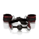 Scandal Breathable Ball Gag With Cuffs - Image 4