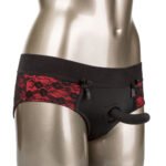 Scandal Crotchless Pegging Panty Set - L/xl - Image 7