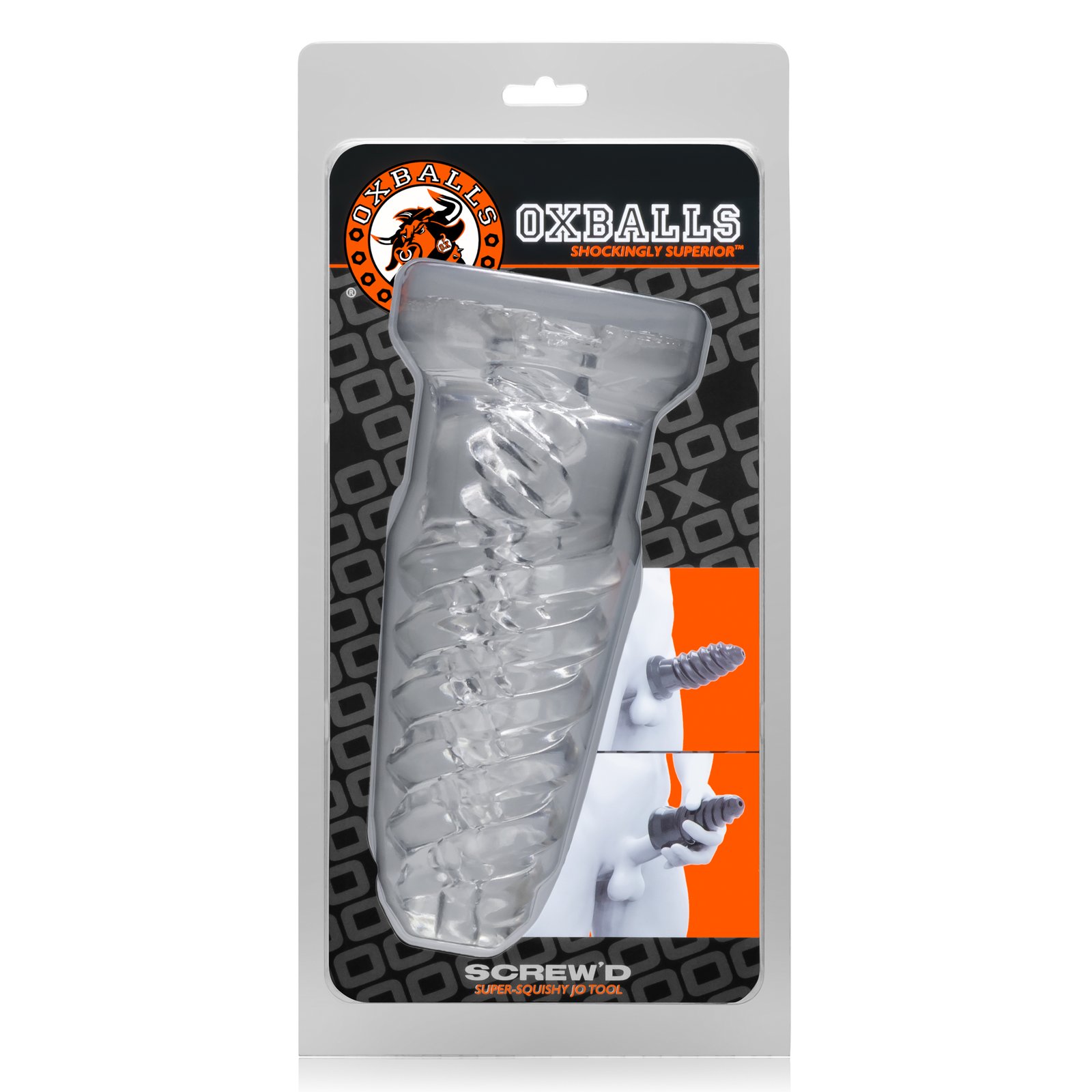screwd-super-squishy-jo-tool-clear Screw'd Super Squishy Jo Tool - Clear - Image 1