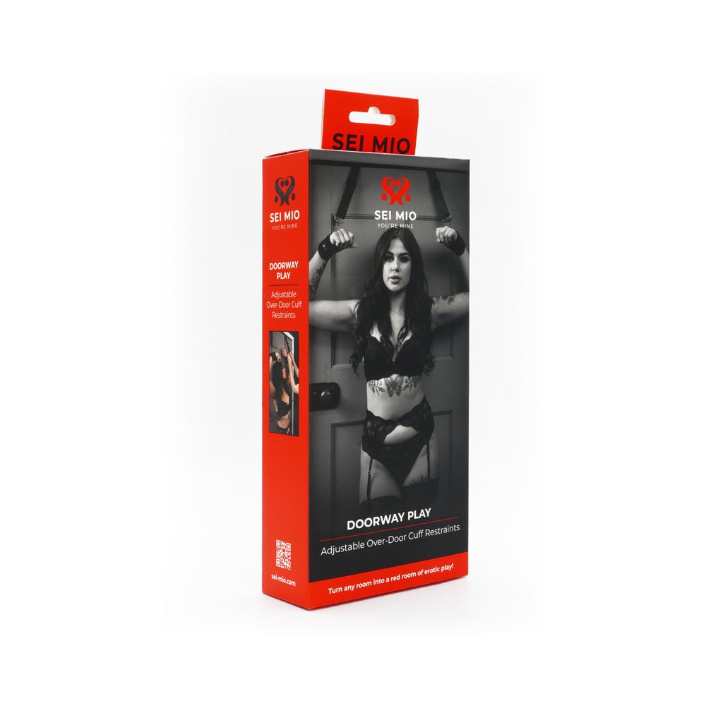 sei-mio-doorway-control-play-adjustable-over-door-cuff-restraints SEI MIO Doorway Control Play Adjustable Over Door Cuff Restraints - Image 1
