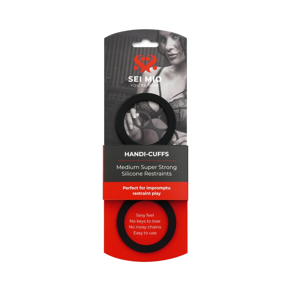 sei-mio-handi-cuffs-medium-super-strong-silicone-restraint-cuffs SEI MIO Handi-Cuffs Medium Super Strong Silicone Restraint Cuffs - Image 1