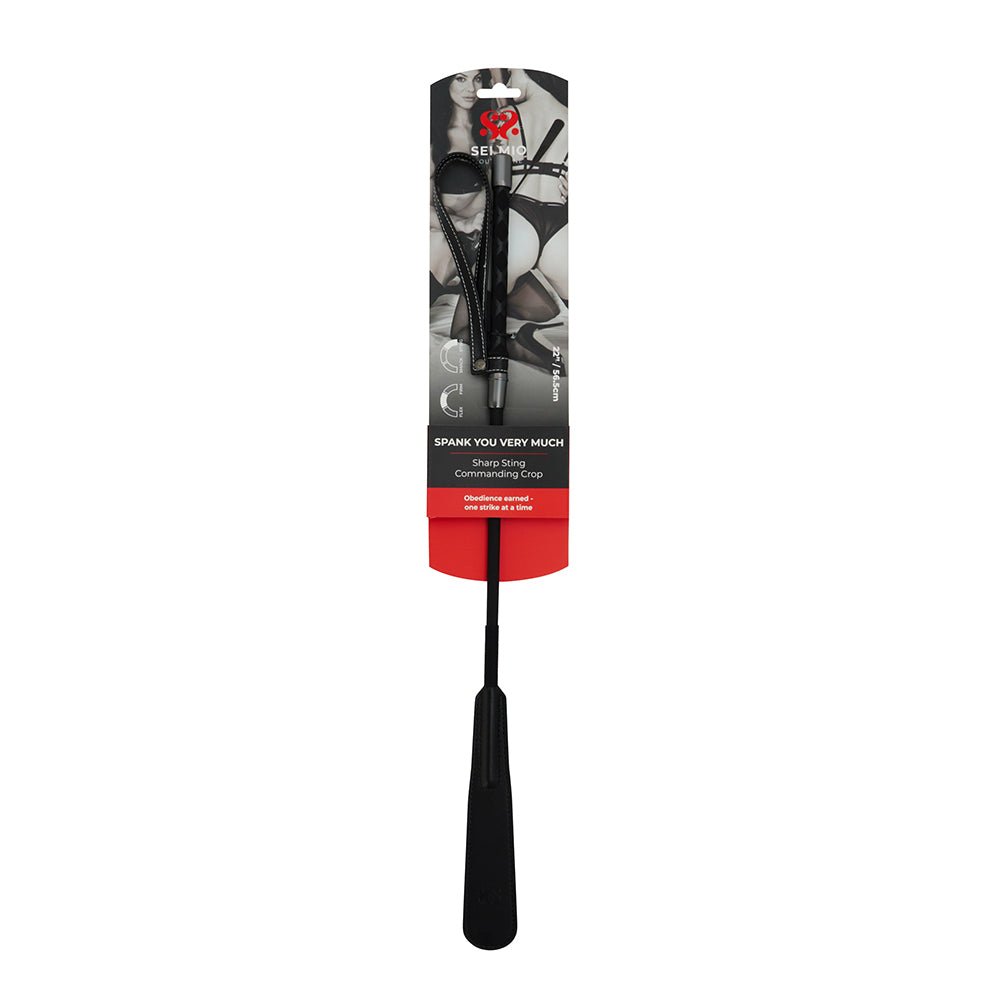 sei-mio-spank-you-very-much-sharp-sting-commanding-crop SEI MIO Spank You Very Much Sharp Sting Commanding Crop - Image 1