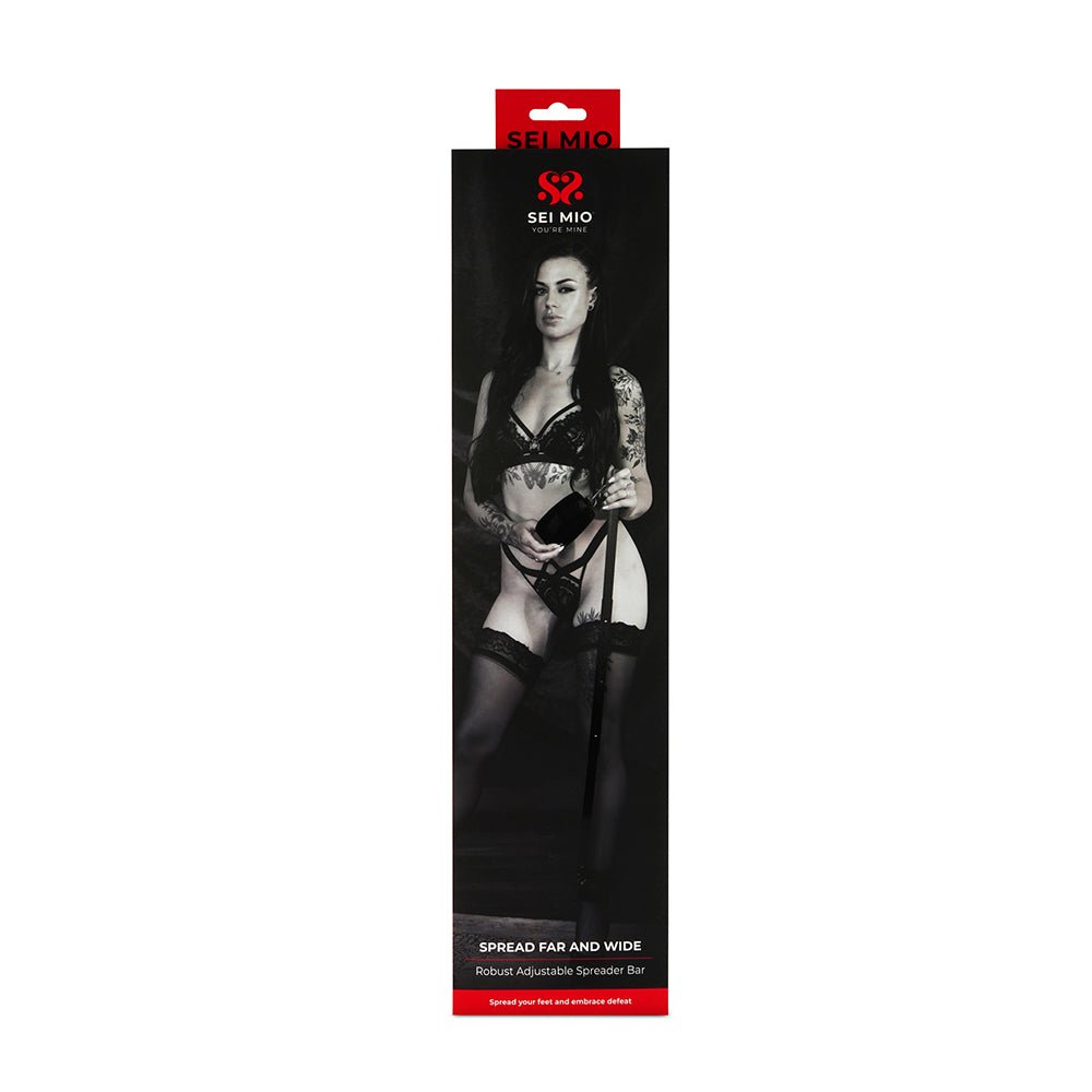 sei-mio-spread-far-and-wide-robust-adjustable-spreader-bar-with-cuffs SEI MIO Spread Far and Wide Robust Adjustable Spreader Bar with Cuffs - Image 1