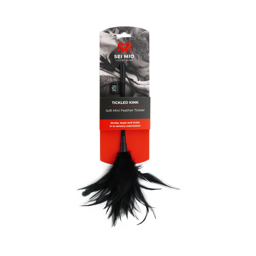 sei-mio-tickled-kink-soft-mini-feather-tickler SEI MIO Tickled Kink Soft Mini Feather Tickler - Image 1