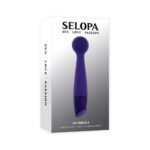 Selopa Gumball Rechargeable Slim Wand Silicone Purple