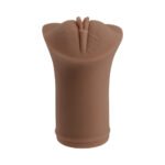 Selopa Pocket Pleaser Stroker – Brown, TPE, Waterproof - Image 2