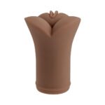 Selopa Pocket Pleaser Stroker – Brown, TPE, Waterproof - Image 4