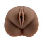 Selopa Pocket Pleaser Stroker – Brown, TPE, Waterproof - Image 7