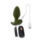 Selopa The Colonel Green Rechargeable Vibrating Anal Plug – Phthalate-Free Silicone - Image 7