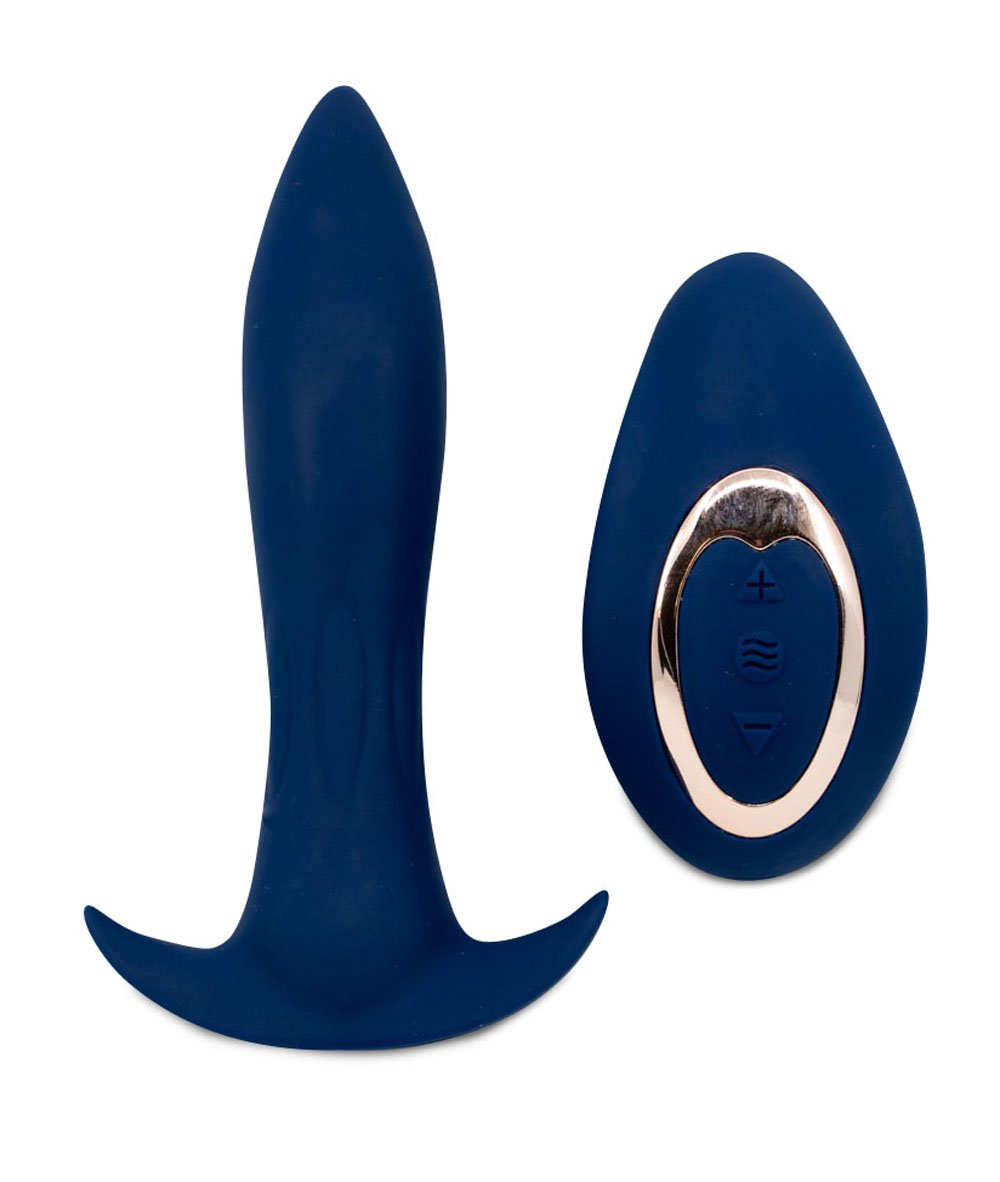 sensuelle-remote-control-power-plug-navy-blue Sensuelle Remote Control Power Plug - Navy Blue - Image 1