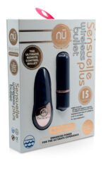 Sensuelle Remote Control Wireless Bullet Plus Vibrator – Navy Blue