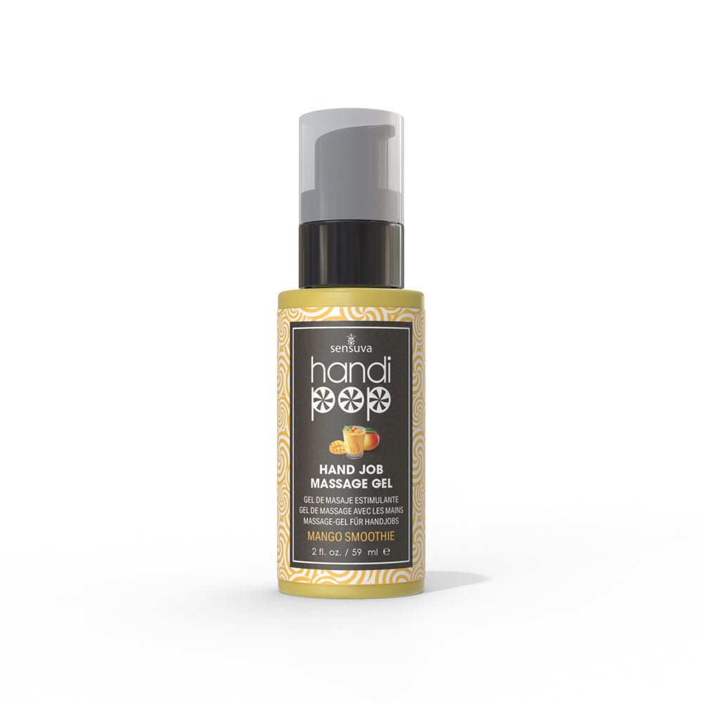 sensuva-handipop-edible-hand-job-massage-gel-mango-smoothie-2-oz Sensuva HandiPop Edible Hand Job Massage Gel Mango Smoothie 2 oz. - Image 1