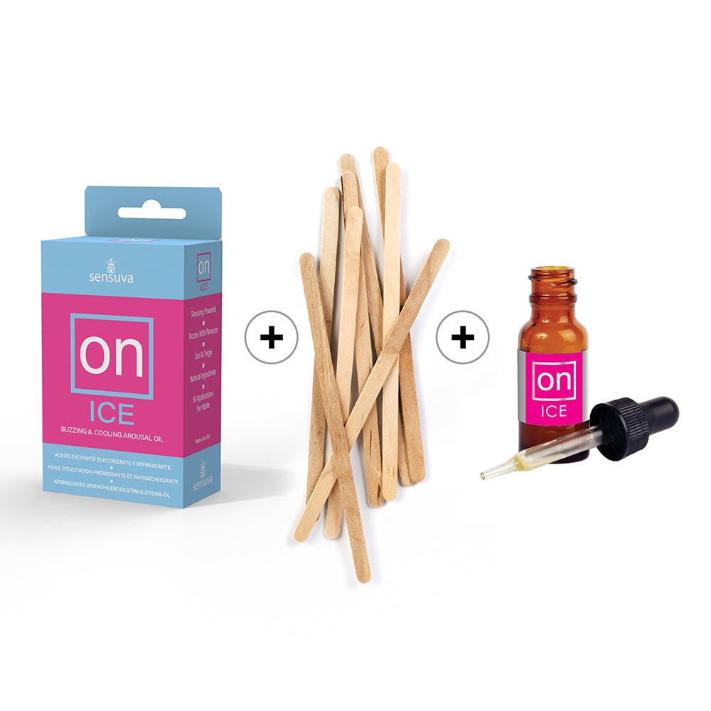 sensuva-on-ice-arousal-oil-5ml-medium-box-12-piece-testersticks-refill-kit Sensuva ON Ice Arousal Oil 5ml Medium Box 12 Piece + Tester/Sticks Refill Kit - Image 1