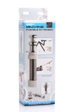 LoveBotz Flexible Extension Sex Machine Attachment – Silver - Image 3