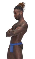 Sexagon Strappy Ring Jock - Small/medium - Royal - Image 4
