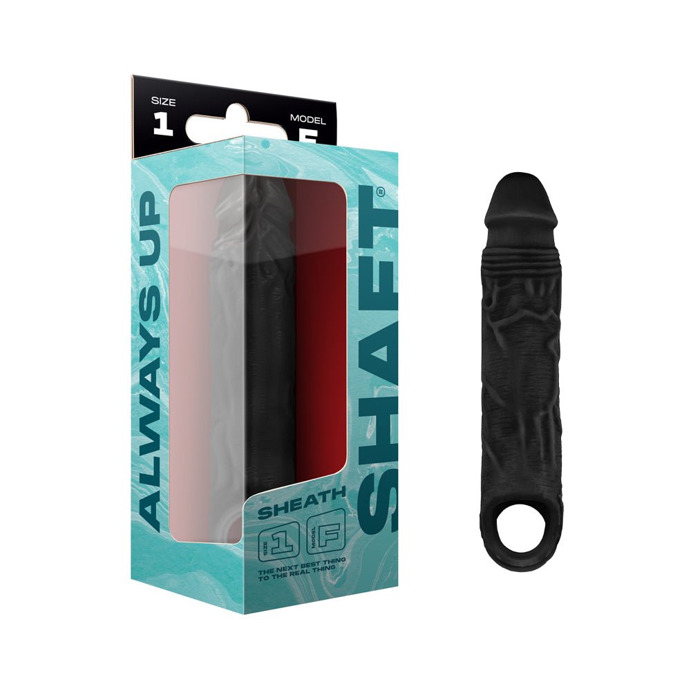 shaft-model-f-sheath-size-1-black Shaft Model F: Sheath Size 1 Black - Image 1