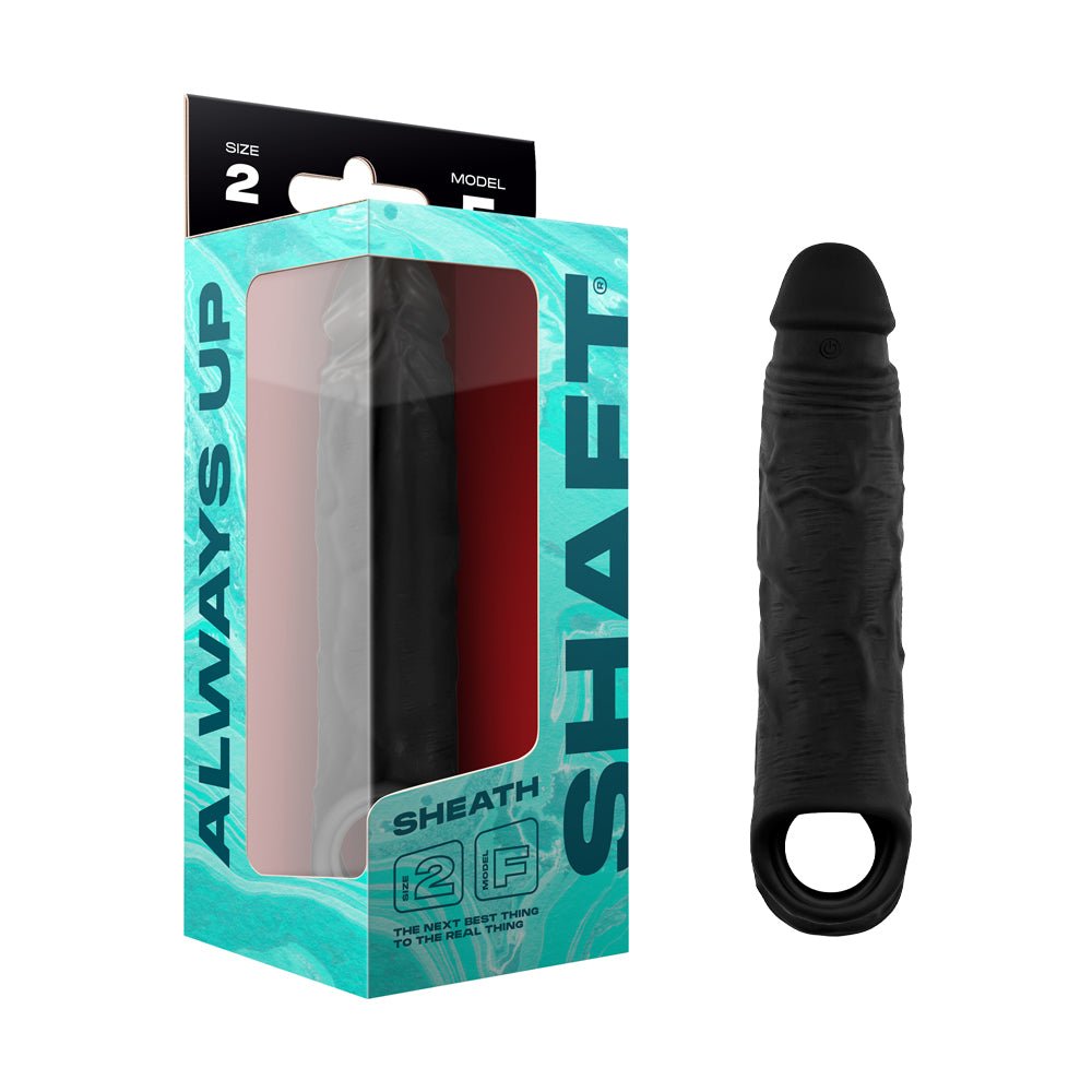 shaft-model-f-sheath-size-2-black Shaft Model F: Sheath Size 2 Black - Image 1