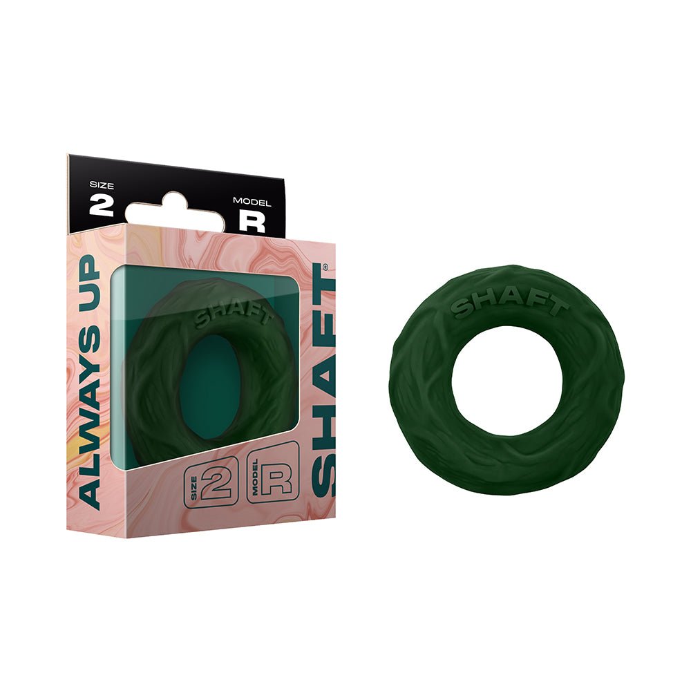 shaft-model-r-c-ring-greensize-2 Shaft Model R: C-Ring Green Size 2 - Image 1
