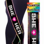 She Plus Her Sash