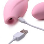 Shegasm 8x Tandem Plus Silicone Suction Clit Stimulator and Egg - Image 5