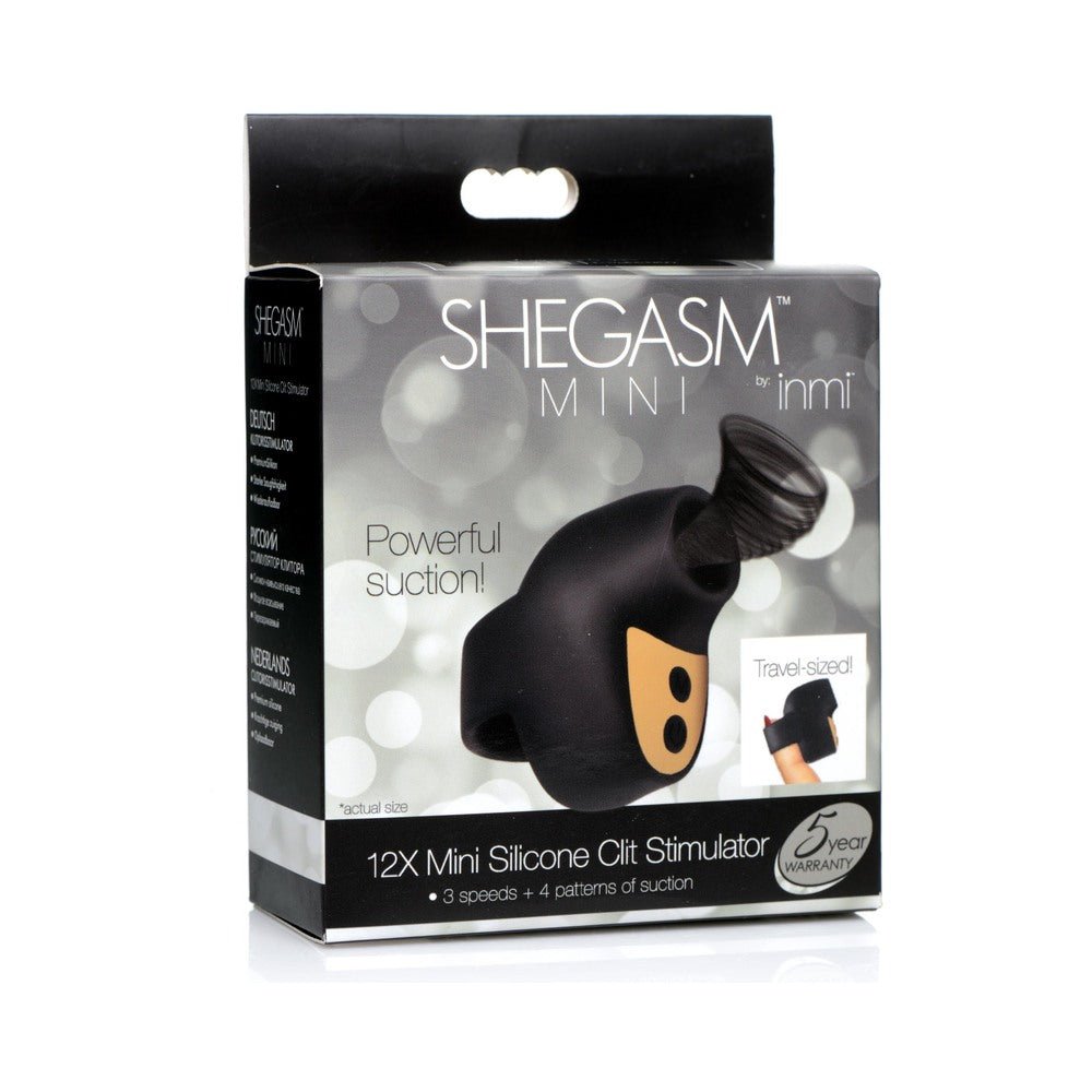 shegasm-mini-12x-mini-silicone-clit-stimulator-black Shegasm Mini 12X Mini Silicone Clit Stimulator Black - Image 1