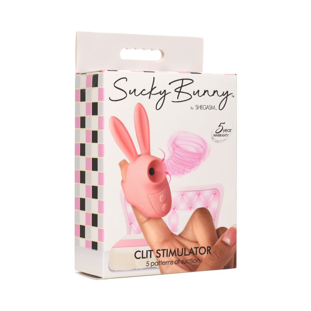 shegasm-sucky-bunny-clit-stimulator-pink Shegasm Sucky Bunny Clit Stimulator Pink - Image 1