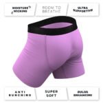 Shinesty The Double Entendre Eggplant Ball Hammock Pouch Underwear with Fly – Purple, 2XL - Image 5