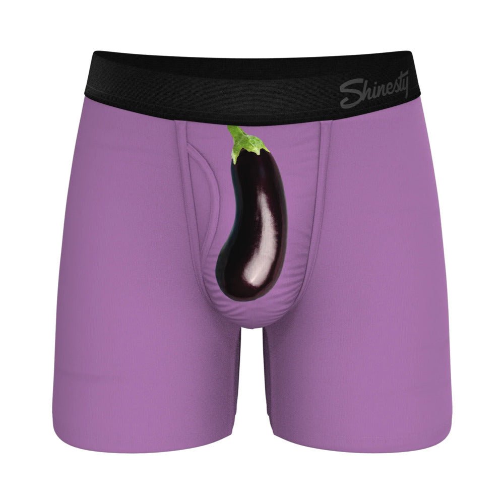 shinesty-the-double-entendre-eggplant-ball-hammock-pouch-underwear-with-fly-2xl Shinesty The Double Entendre Eggplant Ball Hammock Pouch Underwear with Fly 2XL - Image 1