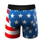 Shinesty The Mascot American Flag Ball Hammock Pouch Underwear with Fly – XL - Image 3