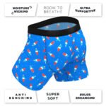 Shinesty The Popsicle Stick Apex USA Ball Hammock Pouch Underwear – Blue - Image 5