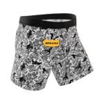 Shinesty The Racy & Lacy Provocative Lace Ball Hammock Pouch Underwear – Black, Size S - Image 3