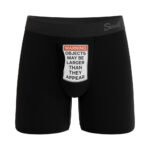 Shinesty The Rear View Size Warning Ball Hammock Pouch Underwear L