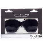 Shiny Eyemask for Naughty Pleasure - Black
