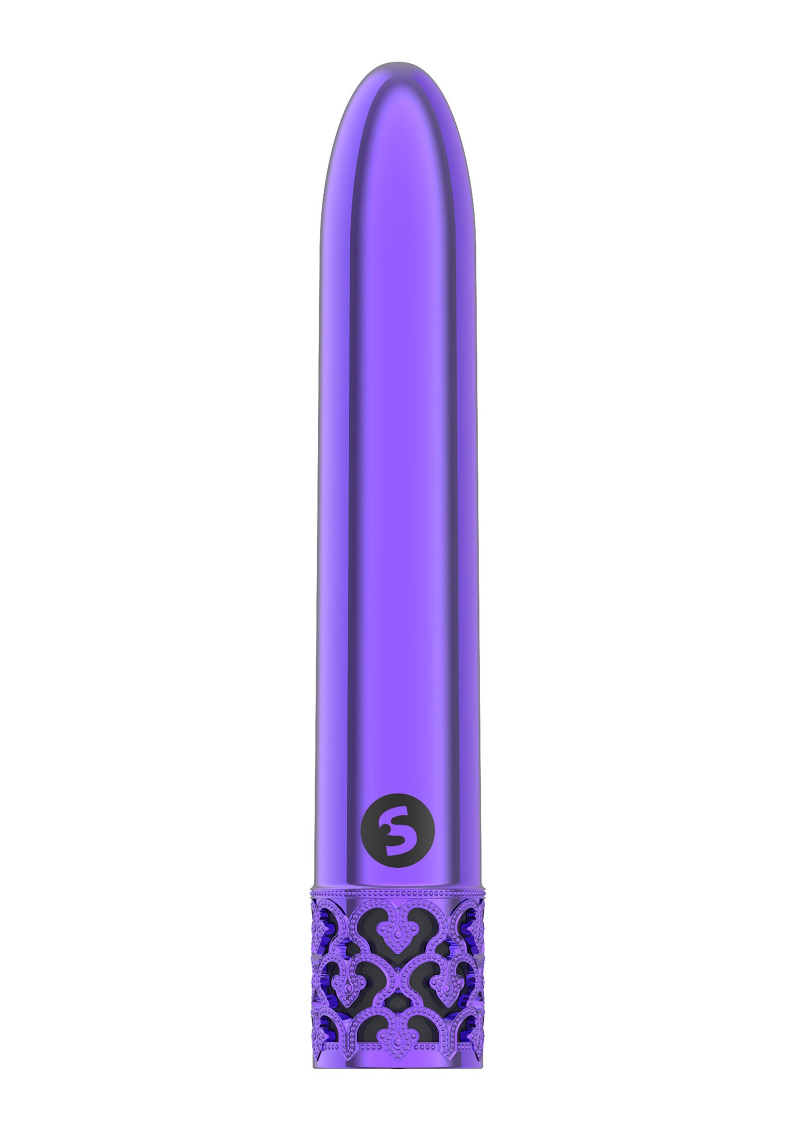 shiny-rechargeable-abs-bullet-purple Shiny - Rechargeable Abs Bullet - Purple - Image 1