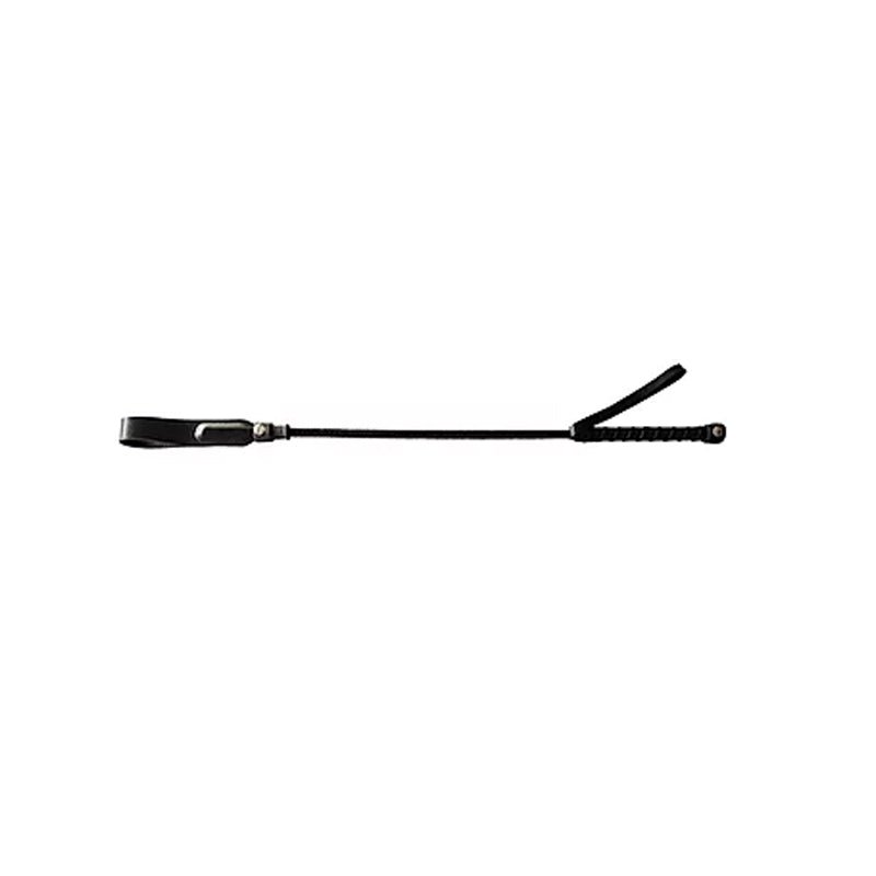 short-riding-crop-slim-tip-20-black Short Riding Crop Slim Tip (20") - BLACK - Image 1