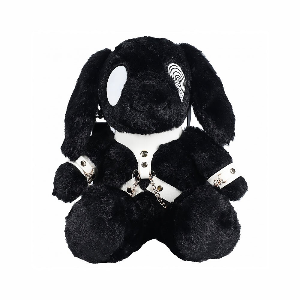 shots-bunny-backpack-circle-eye-large-black Shots Bunny Backpack Circle Eye Large Black - Image 1