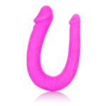 Silicone Double Dong Ac/dc Dong - Pink - Image 5