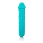 Silicone Double Dong Ac/dc Dong - Teal - Image 3