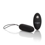 Silicone Remote Bullet Vibrator – Black, Waterproof, Wireless Remote - Image 3
