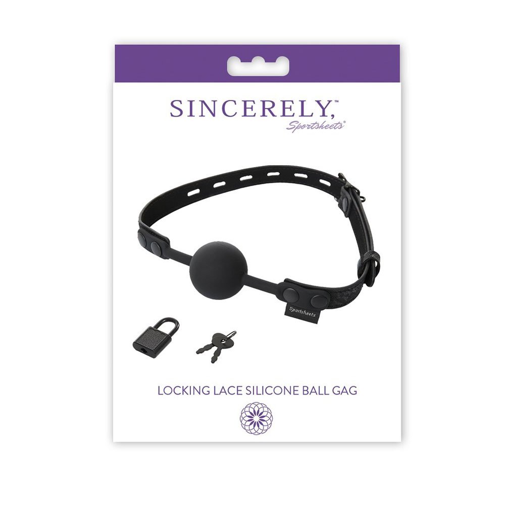 sincerely-locking-lace-ball-gag Sincerely Locking Lace Ball Gag - Image 1