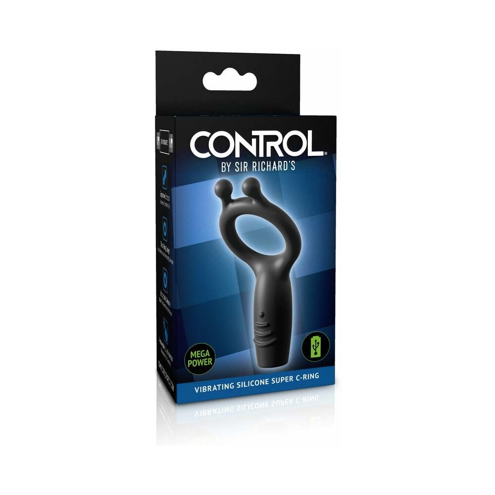 sir-richards-control-vibrating-silicone-super-c-ring Sir Richard''s Control Vibrating Silicone Super C-Ring - Image 1