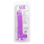 Size Queen 10 Inch - 25.5cm - Purple - Image 3