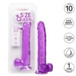 Size Queen 10 Inch - 25.5cm - Purple - Image 8