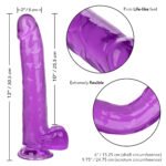 Size Queen 10 Inch - 25.5cm - Purple - Image 9
