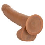 Size Queen 10 inch/25.5 Cm - Brown - Image 8