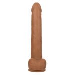 Size Queen 10 inch/25.5 Cm - Brown - Image 10